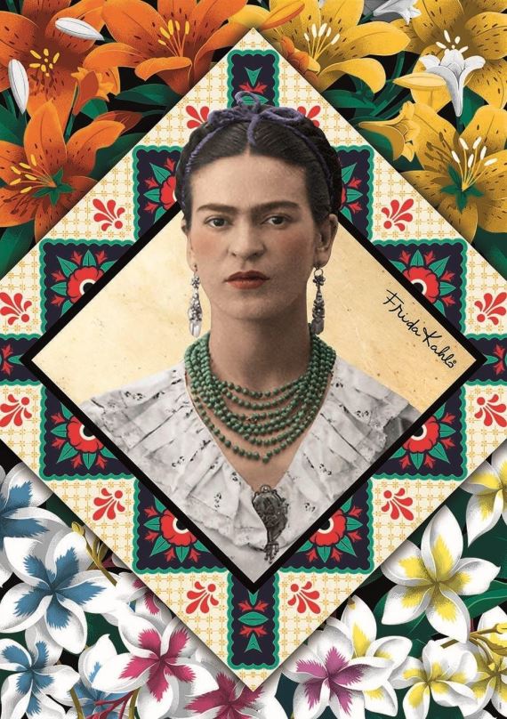 Puzzle Educa Puzzle Frida Kahlo 500 dílků