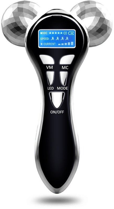Masážní přístroj BeautyRelax Kosmetický přístroj na obličej a tělo Emsroller 4D