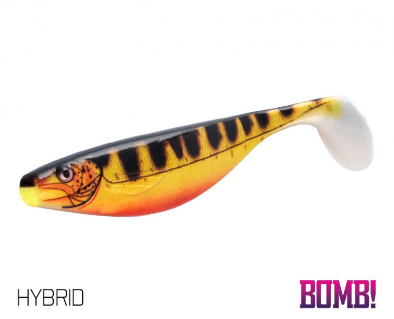 Delphin Gumová nástraha BOMB! Hypno 13cm 3D Hybrid 2ks