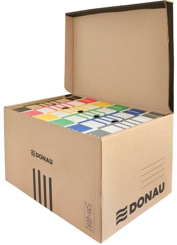 Archivační krabice DONAU 55.8 x 37 x 31.5 cm, hnědá
