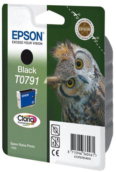 Cartridge Epson T0791 černá