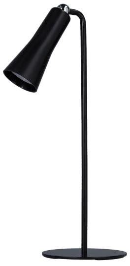Stolní lampa Tesla stolní LED lampička Lucie, magnetická, 120 lm, 3000 K, USB-C, černá