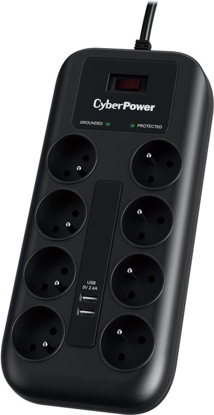 Přepěťová ochrana CyberPower P0820SUF0-FR