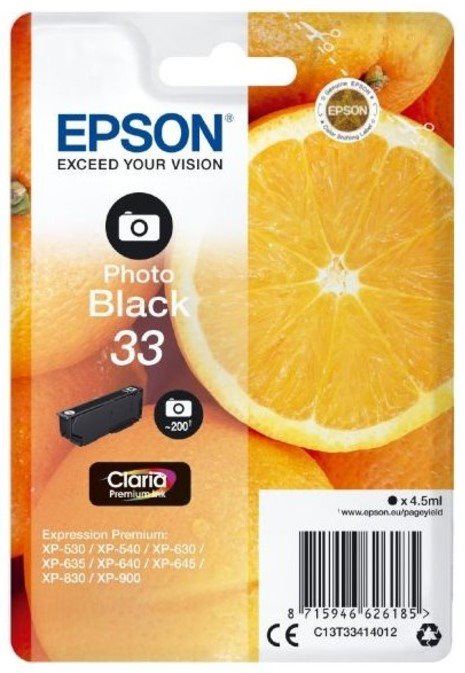 Cartridge Epson T3341 foto černá