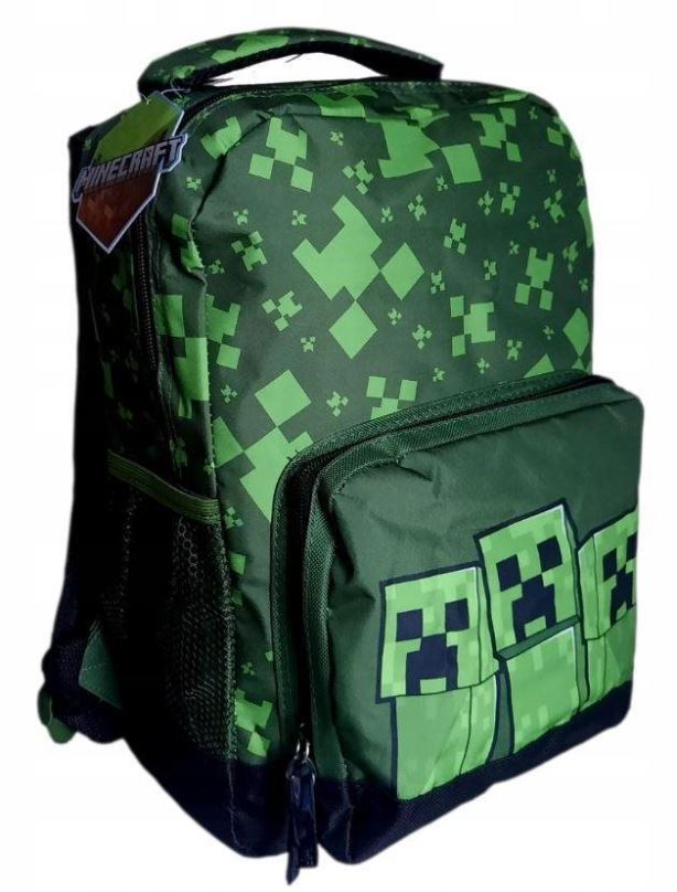 Dětský batoh Minecraft - Creepers Trio - batoh školní