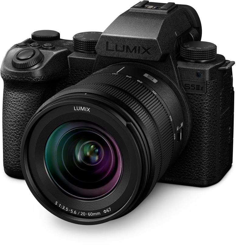 Digitální fotoaparát Panasonic Lumix DC-S5 Mark IIx + Lumix S 20-60 mm f/3,5-5,6 Macro O.I.S. + Lumix S 50 mm f/1,8