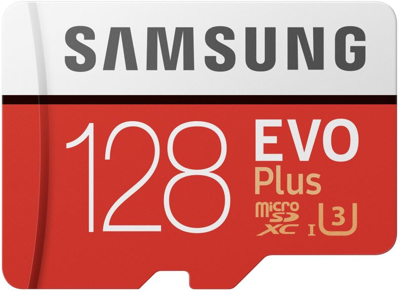 Paměťová karta Samsung MicroSDXC EVO Plus + SD adaptér