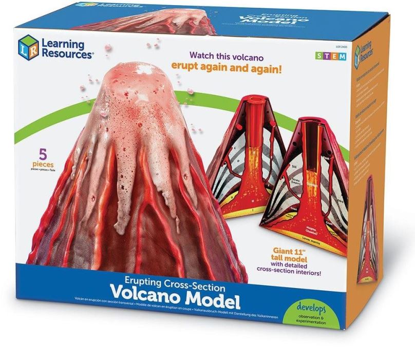 Didaktická hračka Learning Resources Model erupce sopky