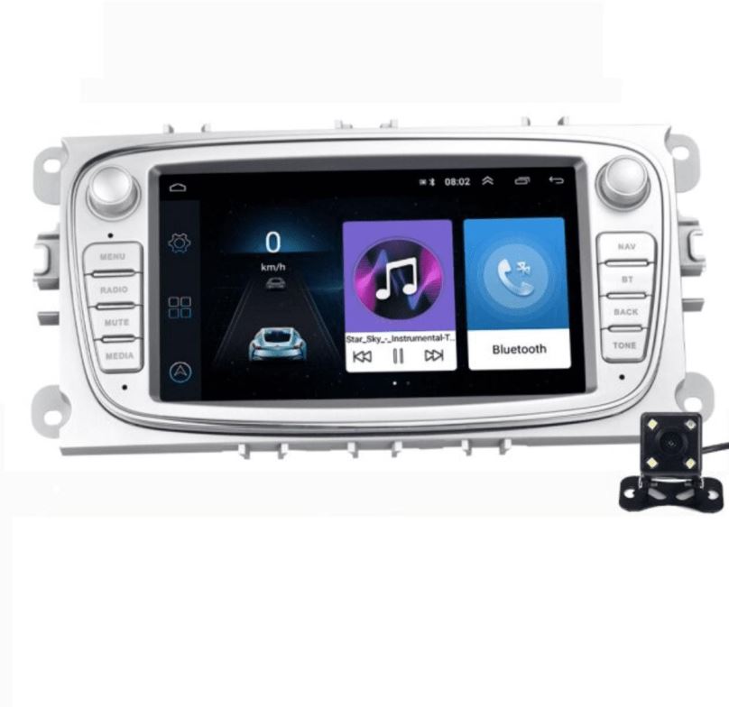 Autorádio HIZPO Android Autorádio Ford Focus Mondeo S-Max Galaxy C-Max Focus Kuga GPS Navigace WiFi rádio