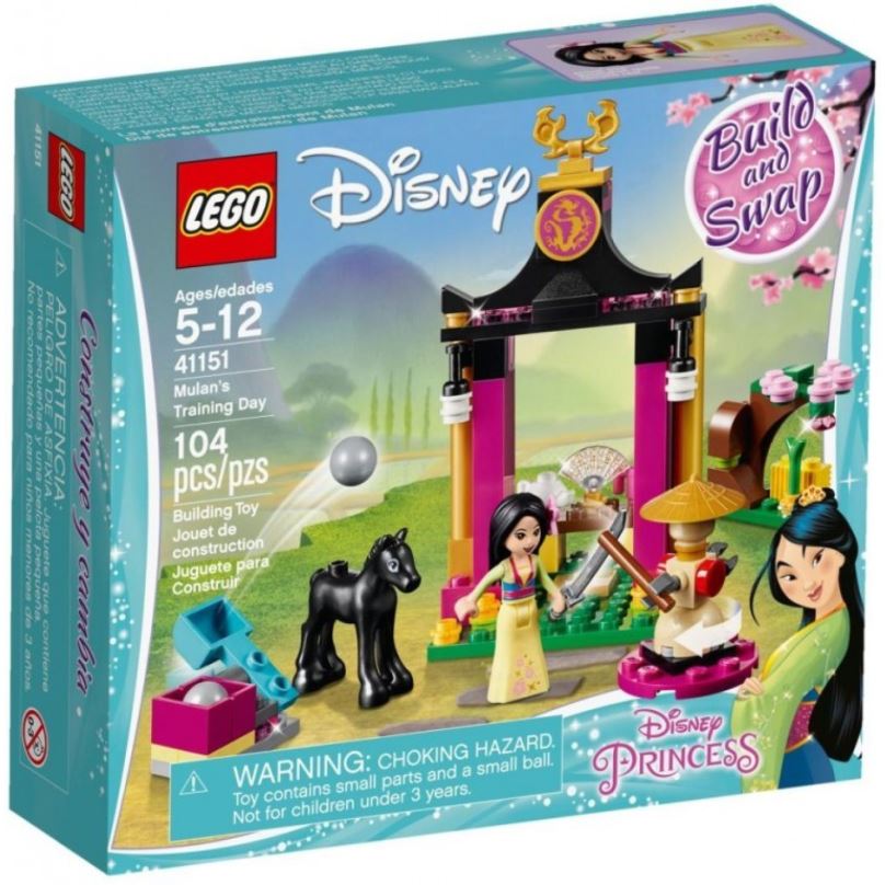 Stavebnice LEGO Disney 41151 Mulan a její tréninkový den