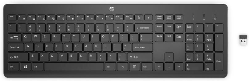 Klávesnice HP 230 Wireless Keyboard - CZ/SK