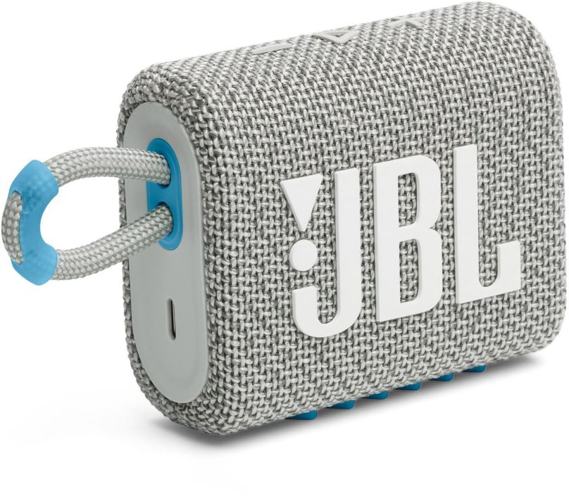 Bluetooth reproduktor JBL GO 3 ECO bílý