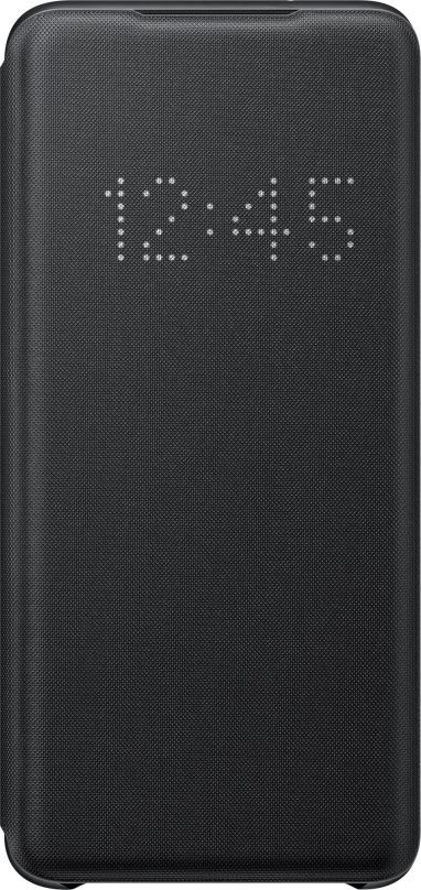 Pouzdro na mobil Samsung  Flipové pouzdro LED View pro Galaxy S20 černé