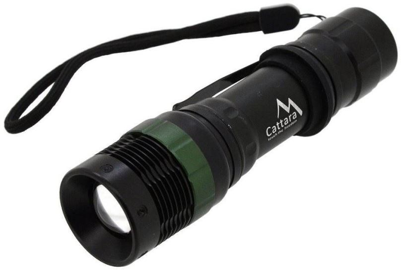 Baterka Cattara Svítilna kapesní LED 150lm ZOOM 3 funkce