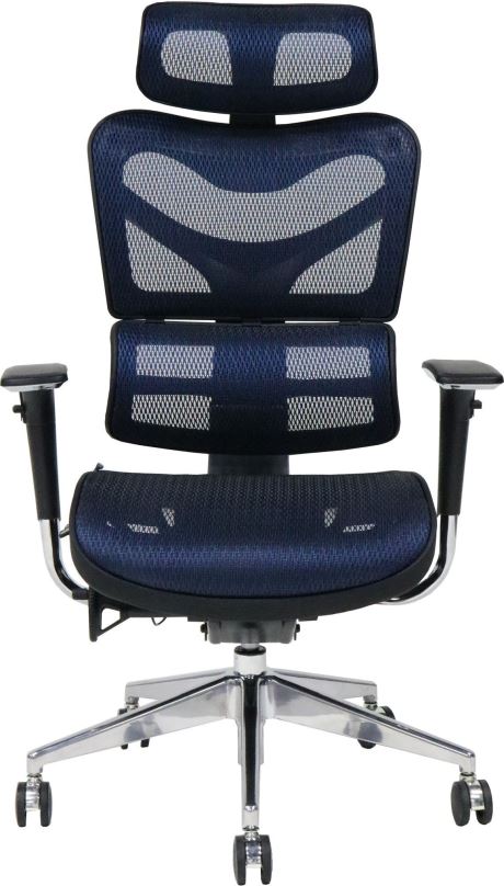 Kancelářská židle MOSH AirFlow 702 modrá