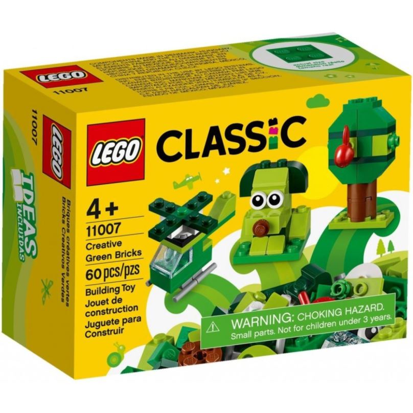 LEGO stavebnice LEGO Classic 11007 Zelené kreativní kostičky