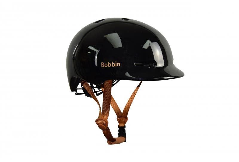 Helma na kolo Bobbin Metric Gloss Black One Size (54 - 62 cm)