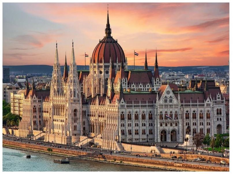 Puzzle Trefl Puzzle Budova parlamentu, Budapešť 500 dílků