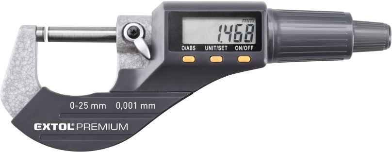 Mikrometr EXTOL PREMIUM mikrometr digitální, 8825320