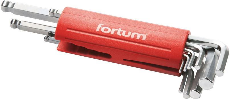 Sada imbusů FORTUM L-klíče IMBUS, 1,5-10mm, 4710100