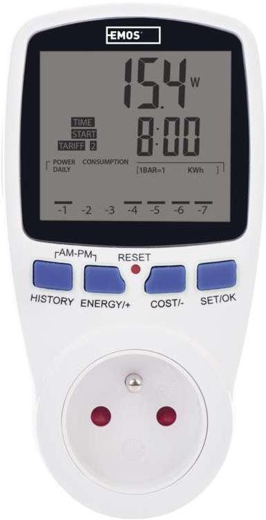 Měřič spotřeby EMOS Wattmetr (měřič spotřeby energie) P5801