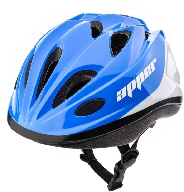 Helma na kolo Cyklistická přilba MTR APPER, modrá-bílá, vel. M