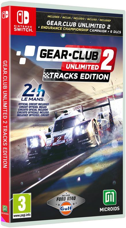 Hra na konzoli Gear.Club Unlimited 2: Tracks Edition - Nintendo Switch