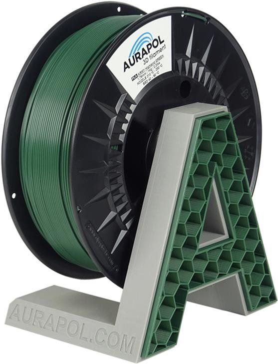 Filament AURAPOL PLA 3D Filament ARMY Highland Zelená 1 kg 1,75 mm