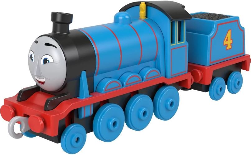 Vláček Mattel Tomáš a přátelé Tahací kovová mašinka s vagónem Gordon