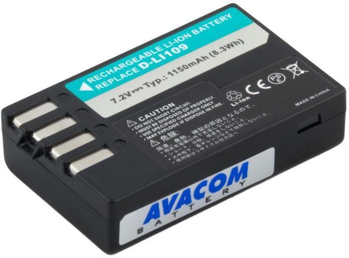 Náhradní baterie Avacom Pentax D-LI109 Li-Ion 7.2V 1100mAh 7.9Wh