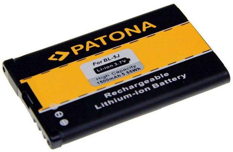 Baterie pro mobilní telefon PATONA pro Nokia BL-5J 1500mAh 3,7V Li-Ion