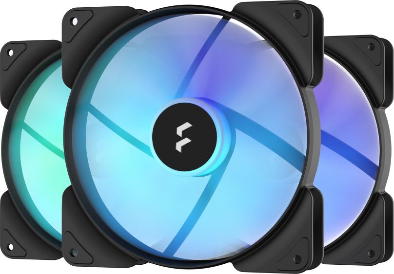 Ventilátor do PC Fractal Design Aspect 14 RGB PWM Black Frame (3pack)