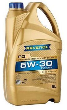 Motorový olej RAVENOL FO SAE 5W-30; 5 L