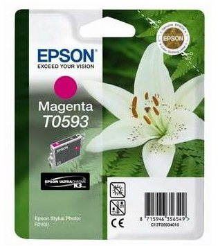 Cartridge Epson T0593 purpurová