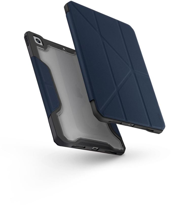 Pouzdro na tablet UNIQ Trexa antimikrobiální pouzdro pro iPad 10.2" (2021/2020/2019) modré