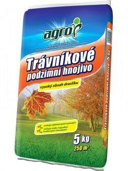 Trávníkové hnojivo AGRO Trávníkové hnojivo - podzimní, 5kg