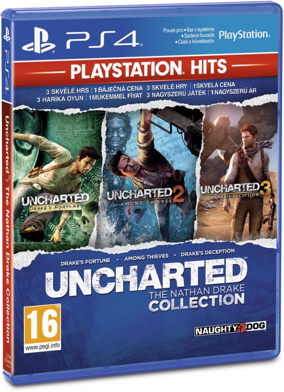 Hra na konzoli Uncharted : The Nathan Drake Collection - PS4