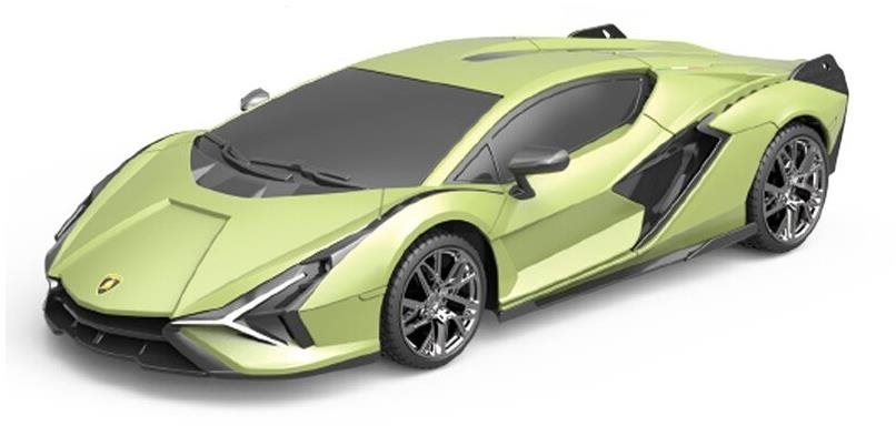 RC auto Siva RC auto Lamborghini Sian 1:24 olivově zelená metalíza, 100% RTR, LED světla