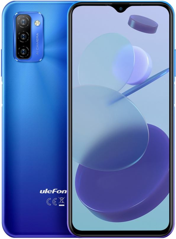 Mobilní telefon UleFone Note 12P modrá