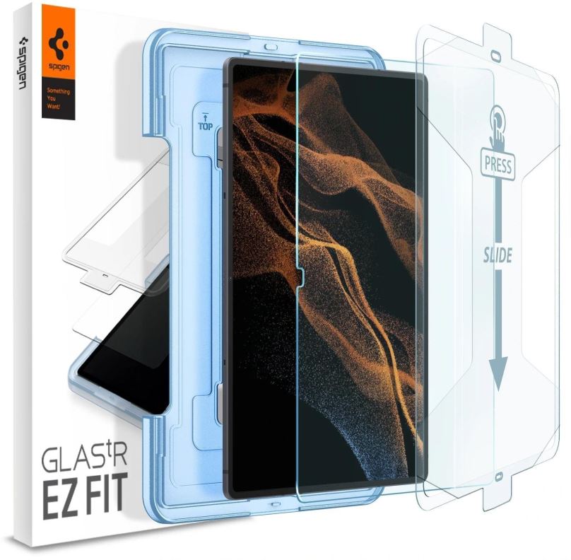 Ochranné sklo Spigen EZ Fit Glas.tR Slim 1 Pack Samsung Galaxy Tab S8 Ultra