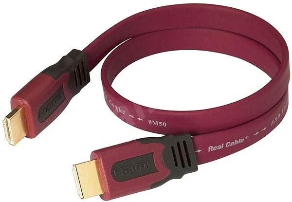 REAL CABLE HD-E-FLAT 15m, M/M HDMI kabel