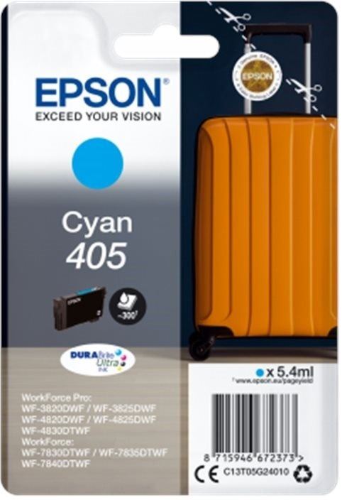 Cartridge Epson 405 azurová