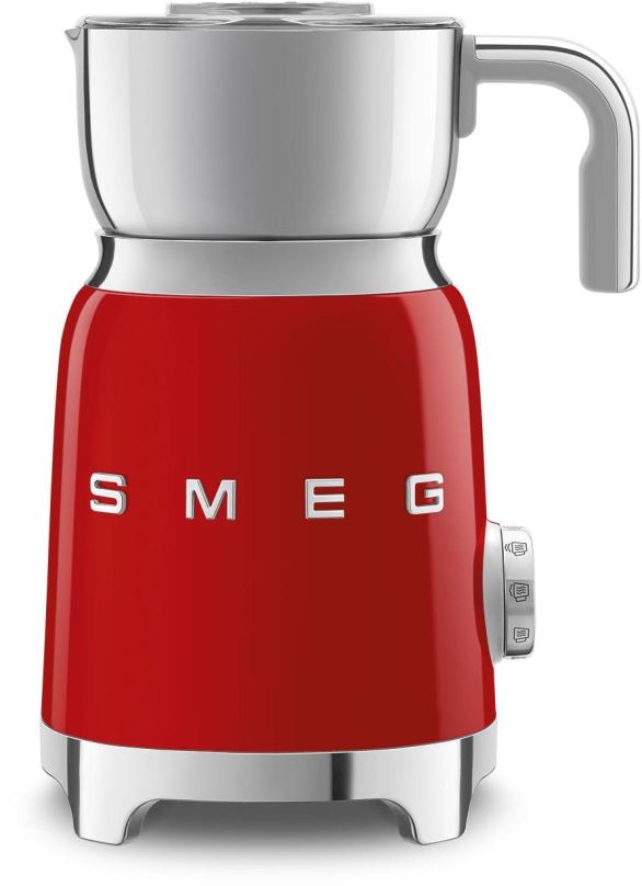 Šlehač mléka SMEG 50's Retro Style 0,6l červený