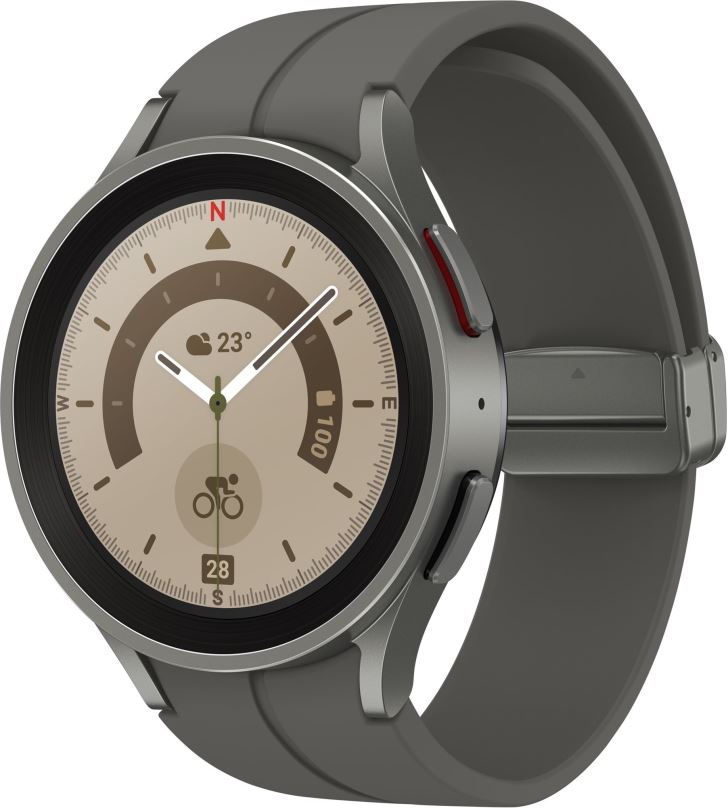 Chytré hodinky Samsung Galaxy Watch 5 Pro 45mm šedé