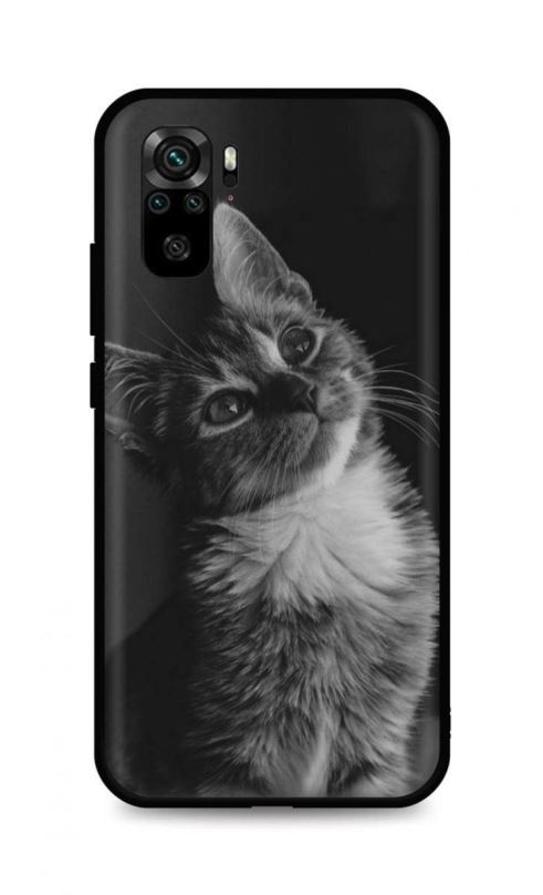 Kryt na mobil TopQ Xiaomi Mi Note 10 Lite silikon Cute Cat 57554