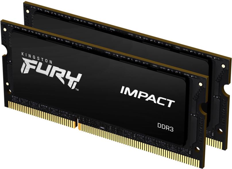 Operační paměť Kingston FURY SO-DIMM 16GB KIT DDR3L 1600MHz CL9 Impact