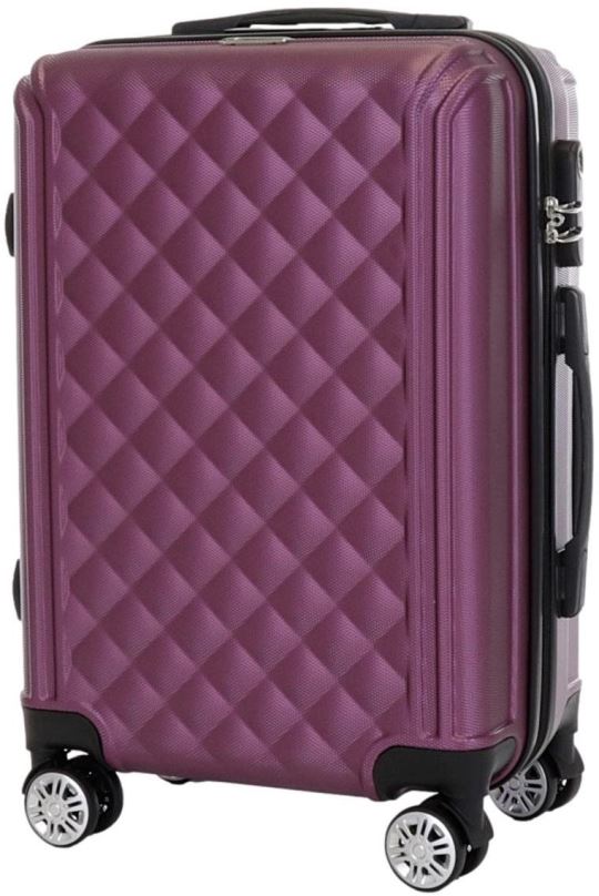 Cestovní kufr T-class® Palubní kufr VT21191, fialová, M