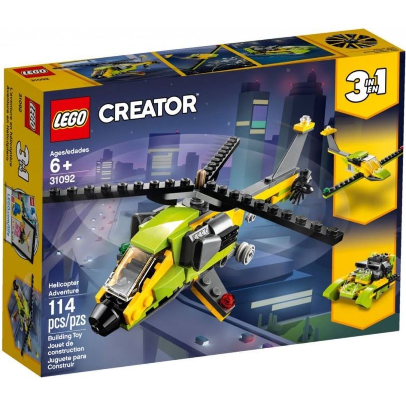 LEGO stavebnice LEGO Creator 31092 Dobrodružství s helikoptérou