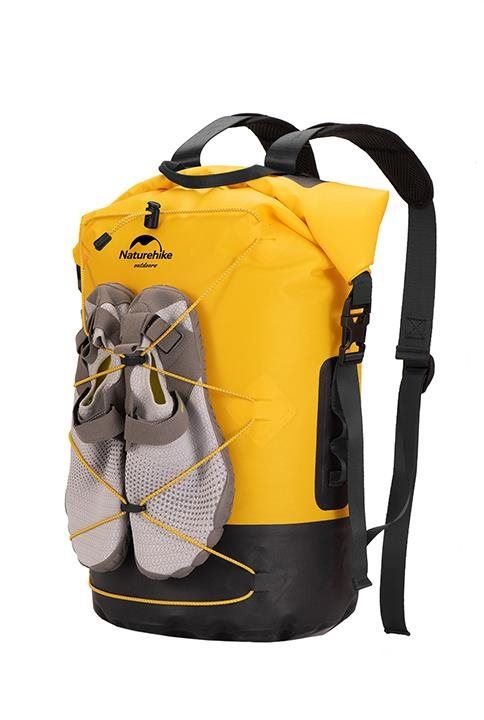 Turistický batoh Naturehike Vodotěsný batoh 20 l, 430 g, žlutý