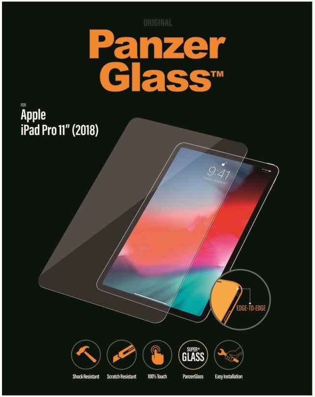Ochranné sklo PanzerGlass Edge-to-Edge Antibacterial pro Apple iPad Pro 11" (2018/20/21)/ iPad Air 10.9" (2020/22)